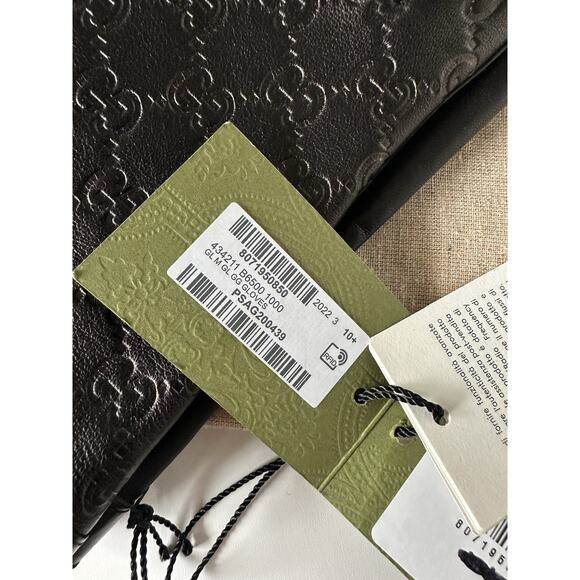 Gucci Women’s Leather GG Thin Width Belt Beige/Brown 110/44 409417 NWT - Picture 13 of 13